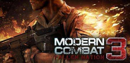 Modern Combat 3: Fallen Nation 1.1.3 Android Oyun